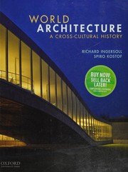 Cover of: World Architecture by Richard Ingersoll, Richard Ingersoll