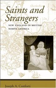 Cover of: Saints and strangers: New England in British North America