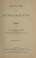 Cover of: Sense and Sensibility