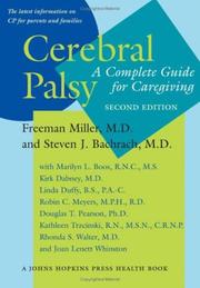 Cover of: Cerebral palsy by Freeman Miller