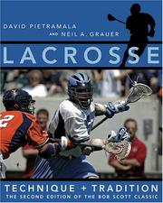 Cover of: Lacrosse by David G. Pietramala, Neil A. Grauer