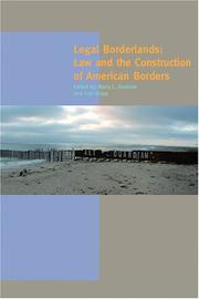 Cover of: Legal borderlands: law and the construction of American borders