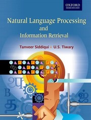 Natural language processing and information retrieval by Tanveer Siddiqui, U. S. Tiwary