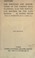 Cover of: The fortunes and misfortunes of the famous Moll Flanders