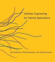 Cover of: Software engineering for Internet applications by Eve Astrid Andersson