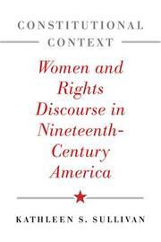 Cover of: Constitutional Context by Kathleen S. Sullivan