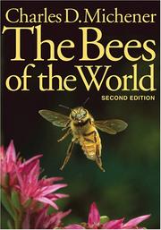 Cover of: The Bees of the World by Charles D. Michener