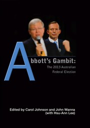 Cover of: Abbott's Gambit: The 2013 Australian Federal Election