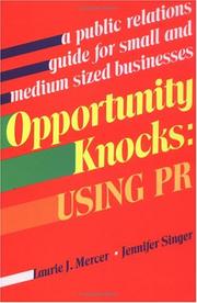 Cover of: Opportunity knocks by Laurie Mercer