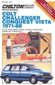 Cover of: Chilton Book Company repair manual.: all U.S. and Canadian models, including turbocharged engines and 4-wheel drive