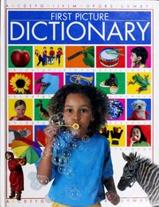 Cover of: First picture dictionary