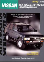 Chilton's Nissan pick-ups and Pathfinder, 1989-95, repair manual by Chilton Book Company