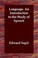 Cover of: Language