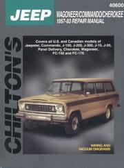Cover of: Jeep Wagoneer/Commando/Cherokee 1957-83