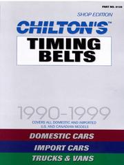 Chilton's timing belt service manual