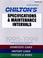 Cover of: Chilton's specifications & maintenance intervals