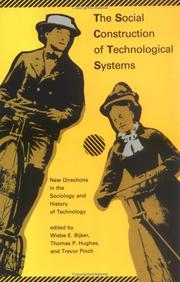 Cover of: The Social Construction of Technological Systems by 