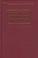 Cover of: Married Women and the Law of Property in Victorian Ontario (Osgoode Society for Canadian Legal History)