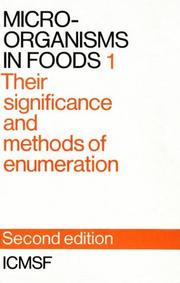 Cover of: Microorganisms in foods. by International Commission on Microbiological Specifications for Foods.