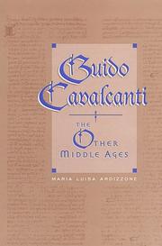 Cover of: Guido Cavalcanti: the other Middle Ages