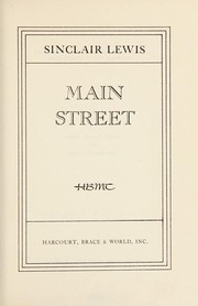 Cover of: Main street