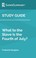 Cover of: Study Guide: What to the Slave Is the Fourth of July? by Frederick Douglass