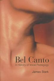 Bel canto by James A. Stark