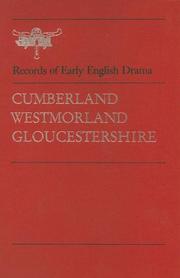 Cover of: Records of early English drama. | 