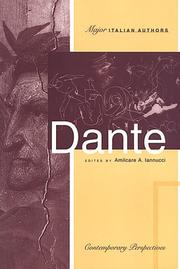 Cover of: Dante: contemporary perspectives