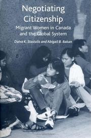 Cover of: Negotiating Citizenship: Migrant Women in Canada and the Global System