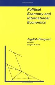 Cover of: Political Economy And International Economics by Jagdish Bhagwati