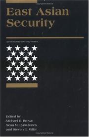 Cover of: East Asian security