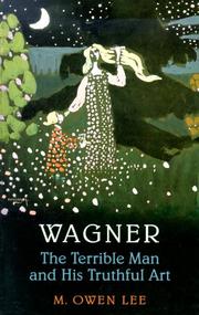 Cover of: Wagner by M. Owen Lee