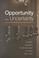 Cover of: Opportunity and Uncertainty