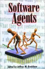 Software agents by Jeffrey M. Bradshaw