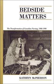 Bedside matters by Kathryn M. McPherson