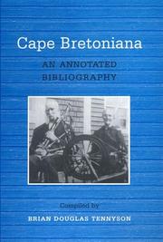 Cover of: Cape Bretoniana: an annotated bibliography