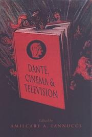 Cover of: Dante, cinema, and television by edited by Amilcare A. Iannucci.