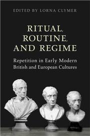 Ritual, Routine, and Regime by Lorna Clymer