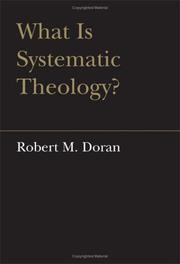 Cover of: What is Systematic Theology? (Lonergan Studies)
