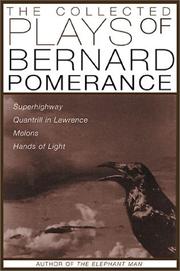 Cover of: The collected plays of Bernard Pomerance
