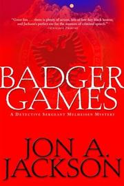 Cover of: Badger Games by Jon A. Jackson