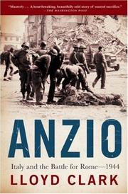 Cover of: Anzio: Italy and the Battle for Rome - 1944