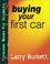 Cover of: Buying Your First Car (Consumer Books for College Students)