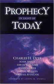 Cover of: Prophecy in Light of Today by Charles Dyer