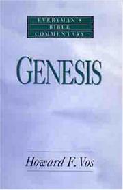 Cover of: Genesis - Bible Commentary (Everymans Bible Commentaries)