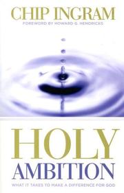 Cover of: Holy Ambition