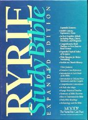 Cover of: Ryrie Study Bible NAS