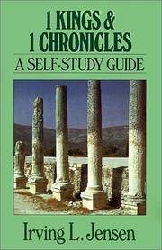 Cover of: 1 Kings & 1 Chronicles: a self-study guide