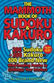 Cover of: The Mammoth Book of Sudoku & Kakuro